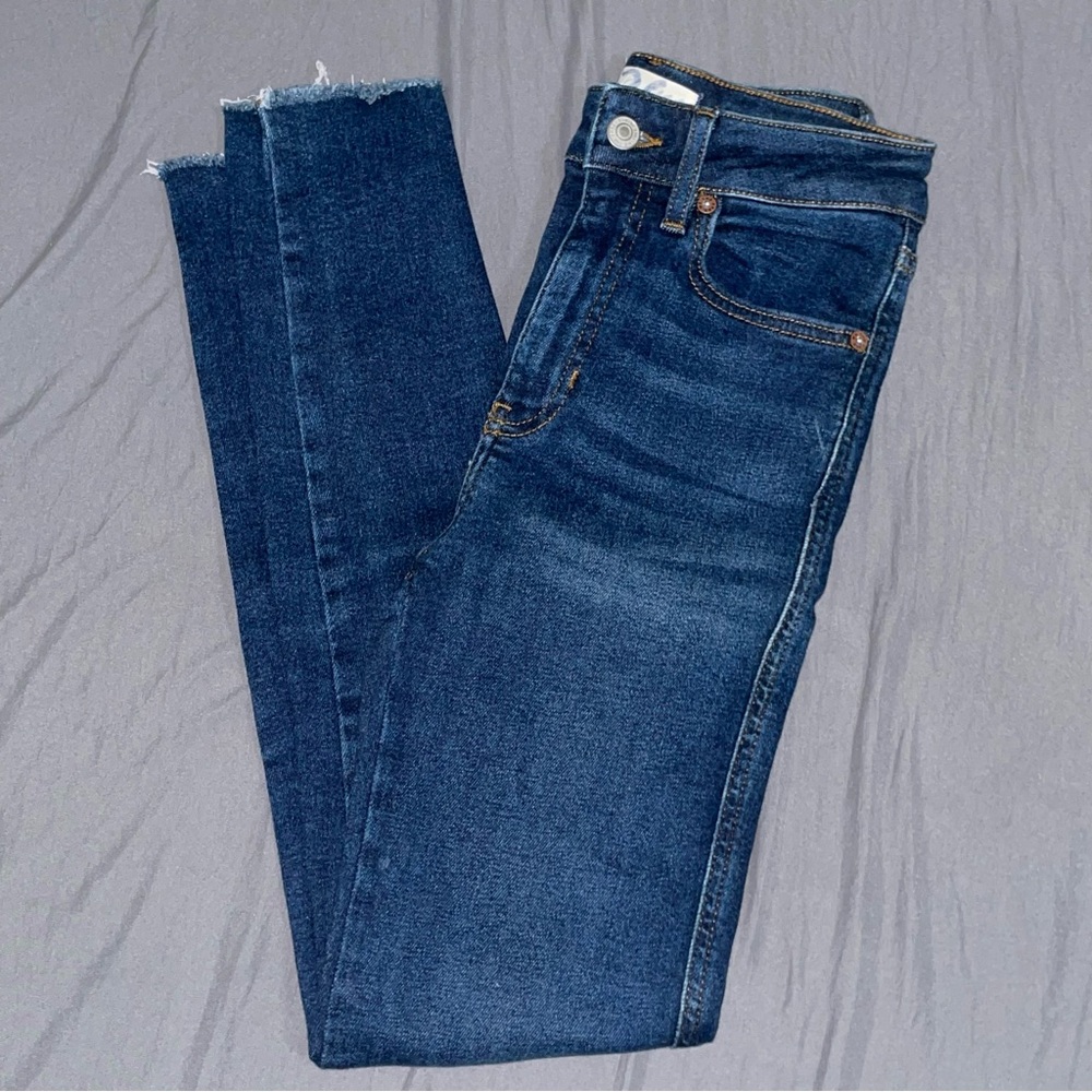 Free People High Rise Skinny Jean